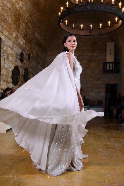 Hope Wears Lebanese Fashion Runway part 2 